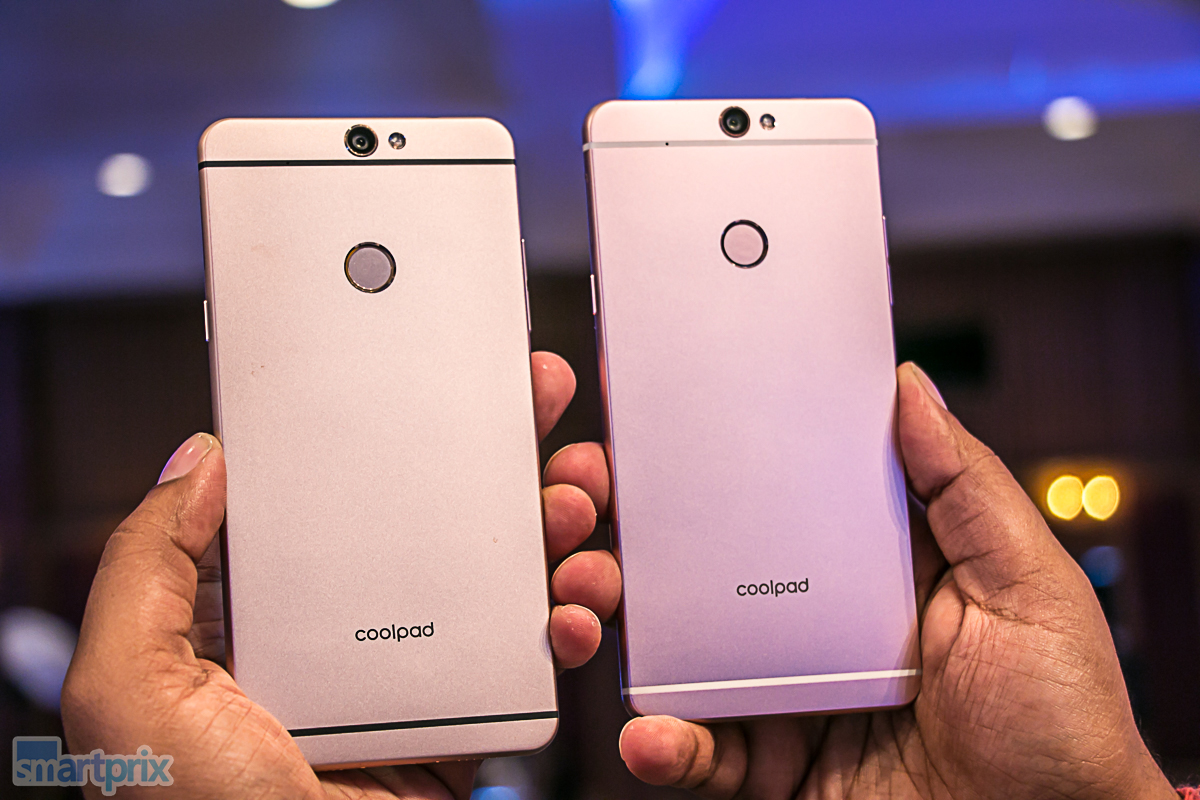 Coolpad Max back made of metal