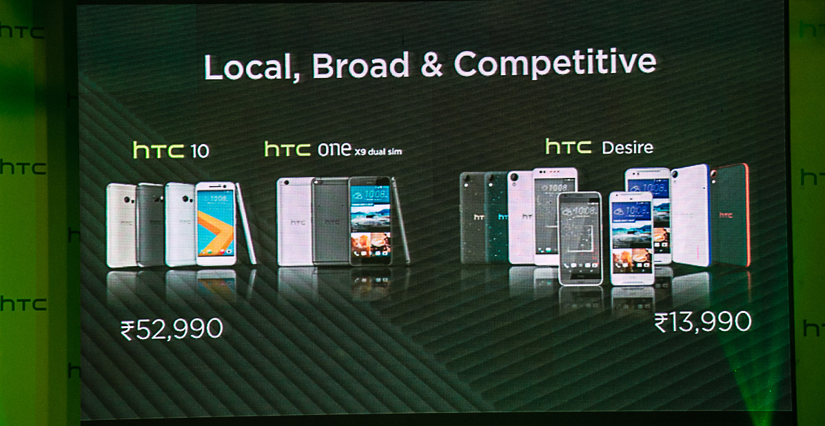 HTC refreshes its portfolio in India