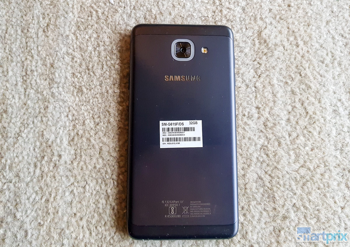 Samsung j7 max top silver