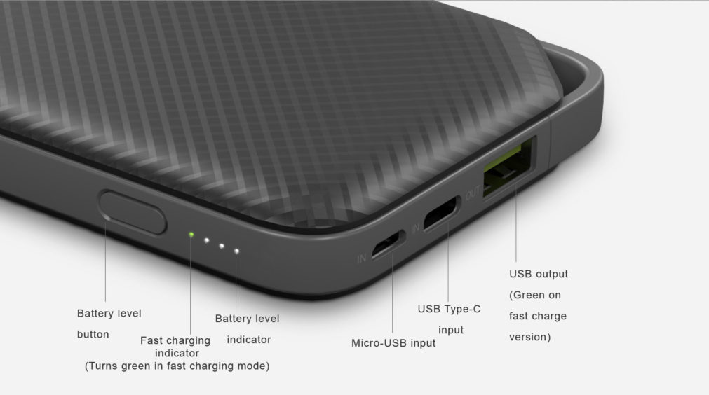 Fast charging power bank