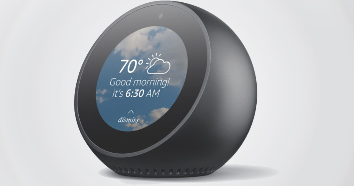 Amazon Echo Spot Smart Speaker With Touchscreen Display Launched