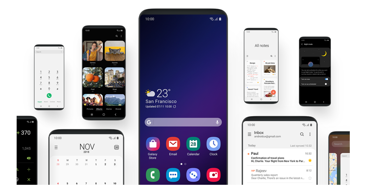 One UI, Pic Courtesy: samsung.com