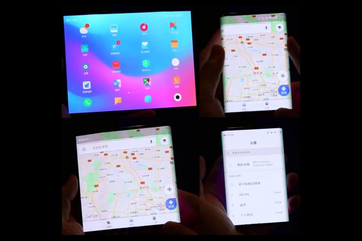 Xiaomi's alleged foldable smartphone (Source: Evan Blass)