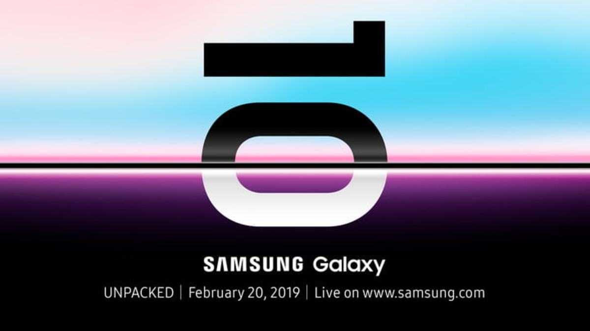 Galaxy S10 launch Unpacked event