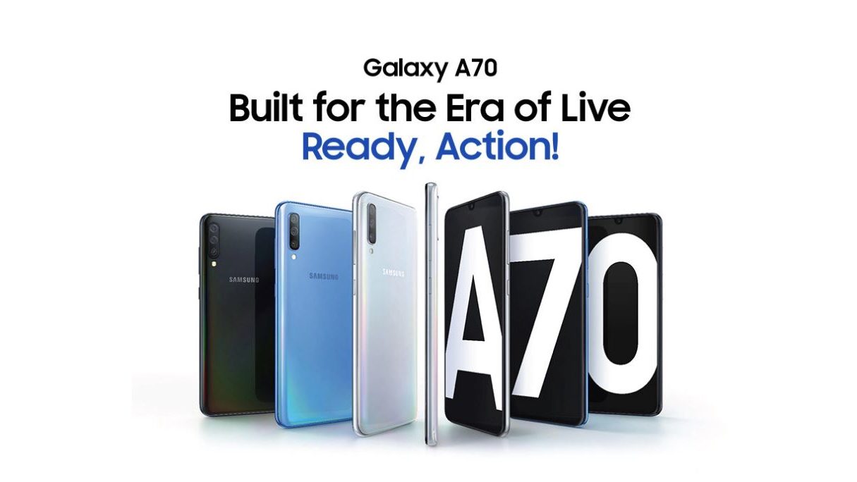 Samsung Galaxy A70 India Launch imminent, 6GB RAM Variant Listed
