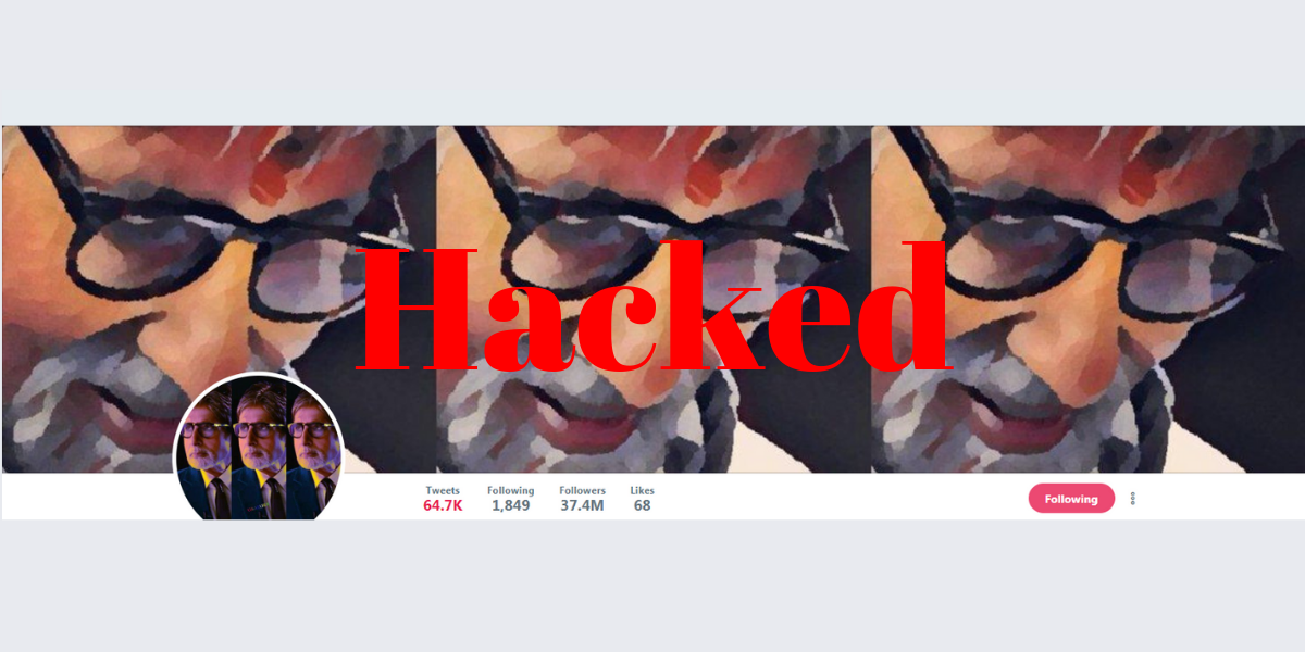 Amitabh Bachchan's Twitter account gets hacked by Turkish hackers, Mumbai Police initiates probe