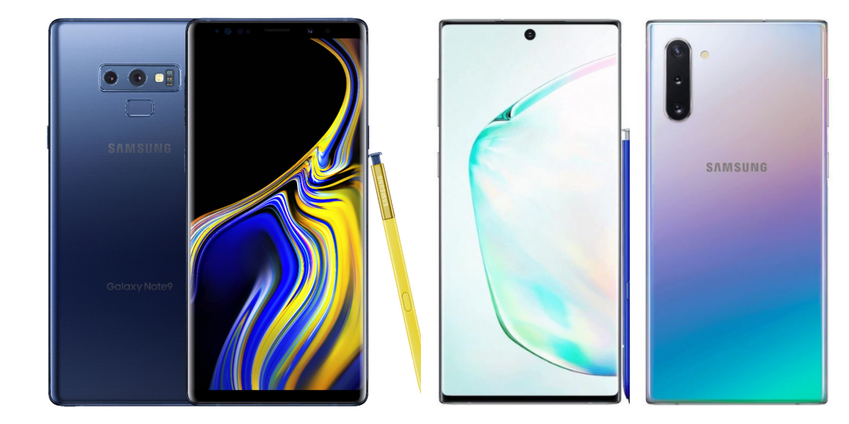 Samsung Galaxy Note 10+ vs Note 9