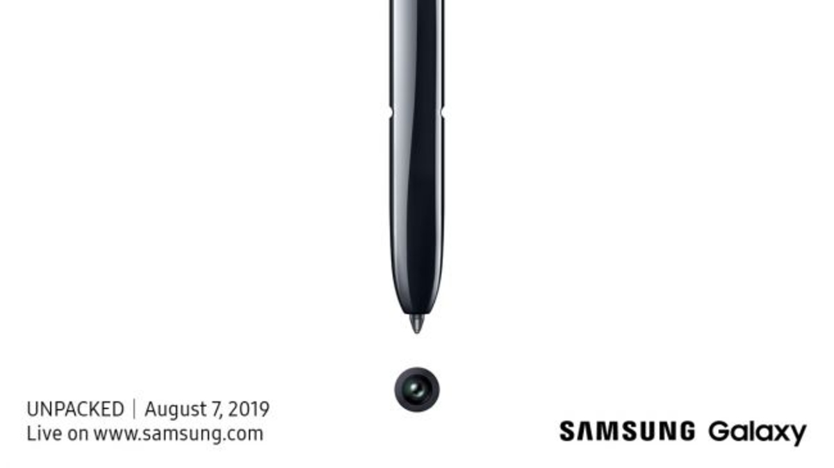Samsung Unpacked 2019 event for Galaxy Note 10