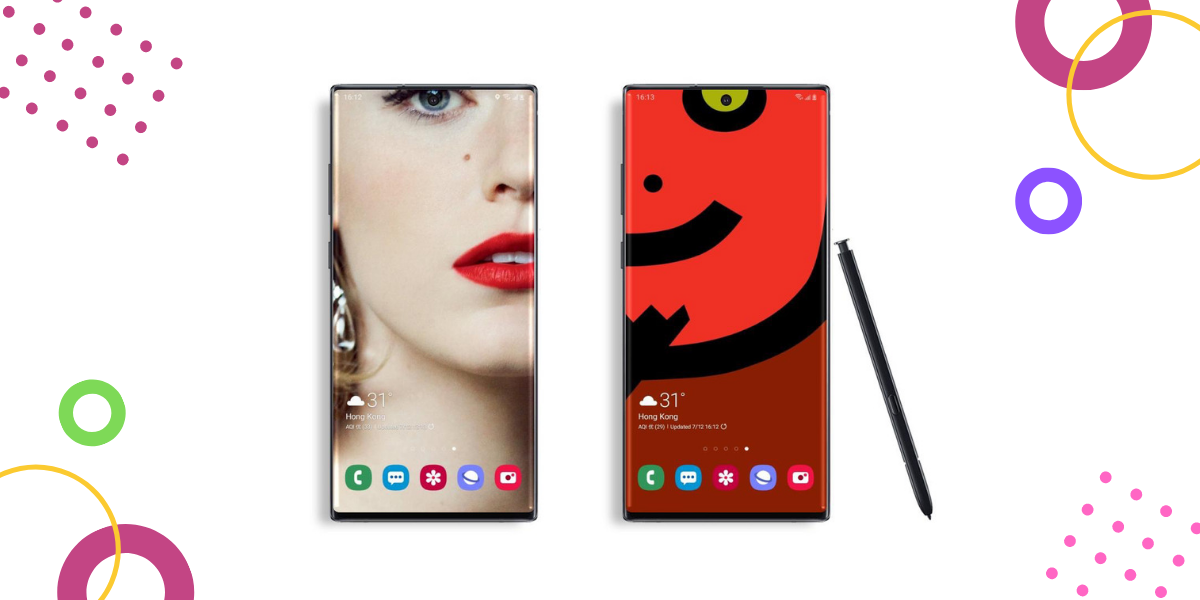 50+ Best Galaxy Note 20, Note 10 Plus wallpapers for Infinity O display in  2020 