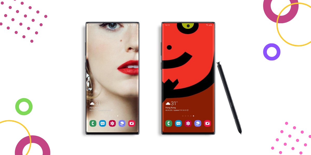 Hình nền Galaxy Note 20 và Note 10 Plus đã sẵn sàng đưa bạn đến một không gian thiên nhiên độc đáo. Với hình ảnh sống động, chi tiết và độ nét cao, bạn sẽ có cảm giác mình như đang đứng trên mặt trăng hay những vùng đất hoang sơ. Hãy nhấn chuột và bắt đầu hành trình khám phá thế giới Galaxy Note của Samsung.