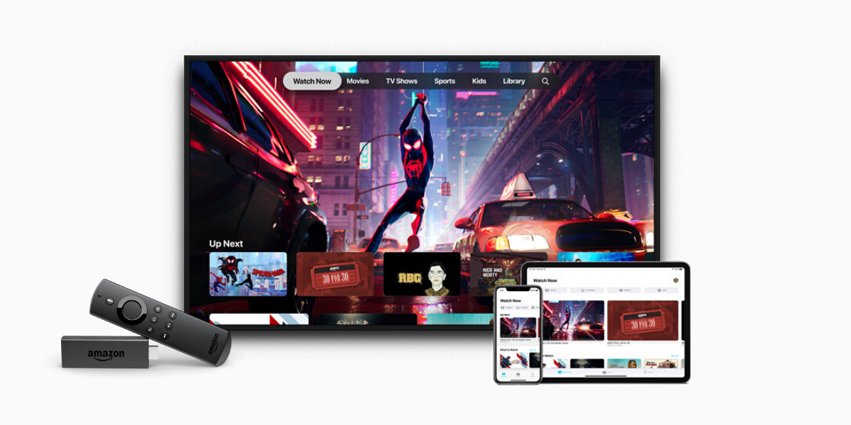 Apple TV now available on Amazon Fire TV Stick
