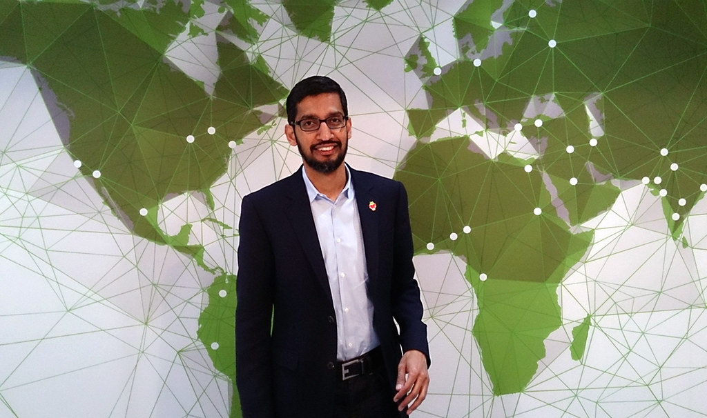 Sundar Pichai, CEO of Alphabet and Google