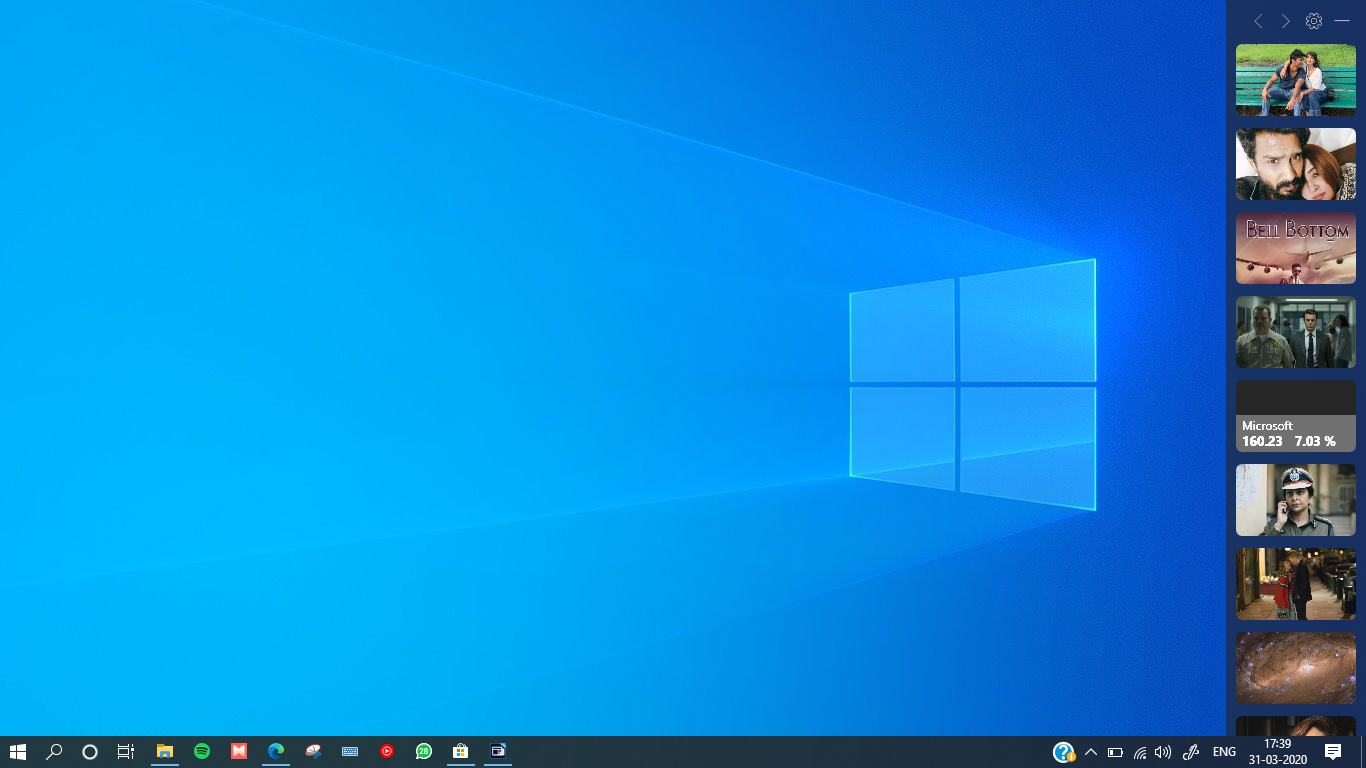 How to get News Bar on the Windows 10 Desktop
