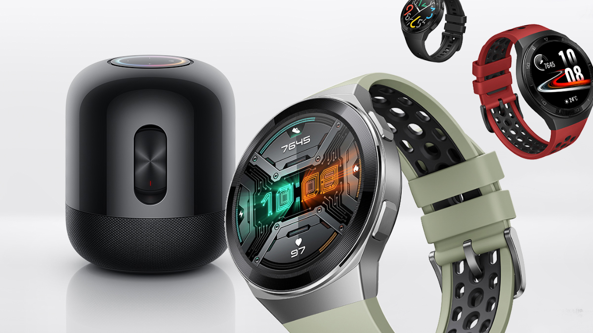 Huawei Watch GT 2e smartwatch Sound X wireless speaker