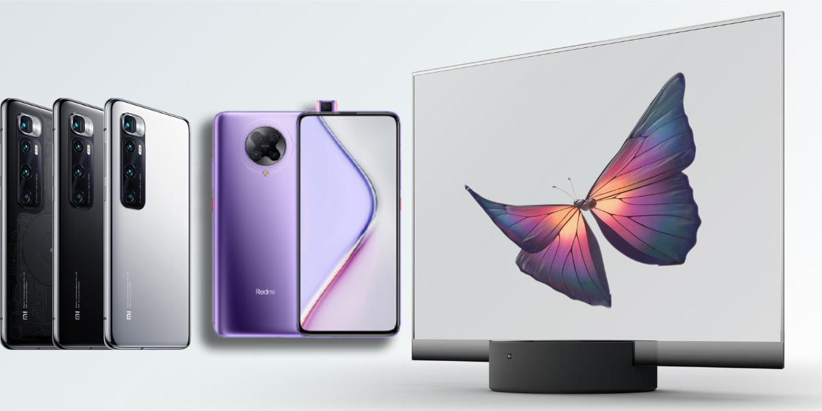 Xiaomi 10th Anniversary: Mi LUX Transparent TV, Mi 10 Ultra, and Redmi K30 Ultra