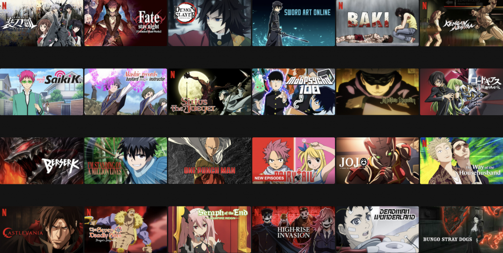 Best Action Anime on Netflix India Smartprix
