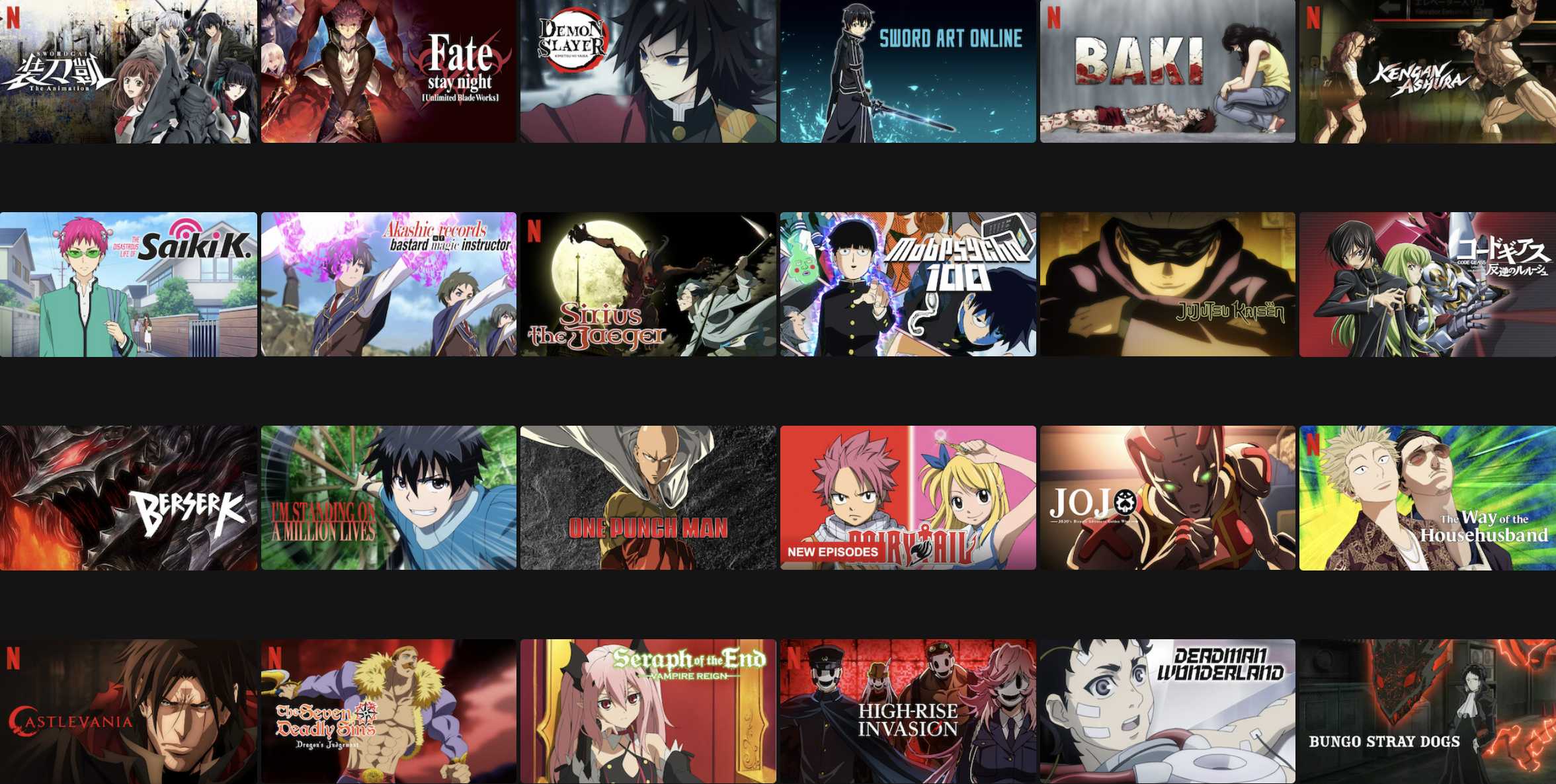 The Best Netflix Animes to Watch in 2021