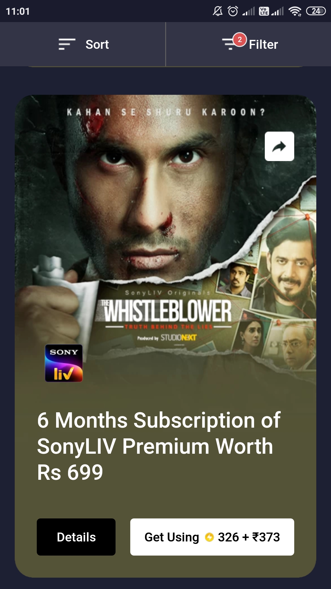 How to get a Sony LIV Premium subscription for free in India Smartprix