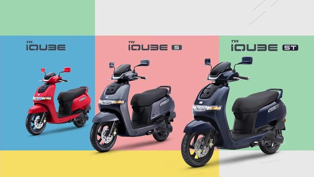 tvs iqube hybrid scooter