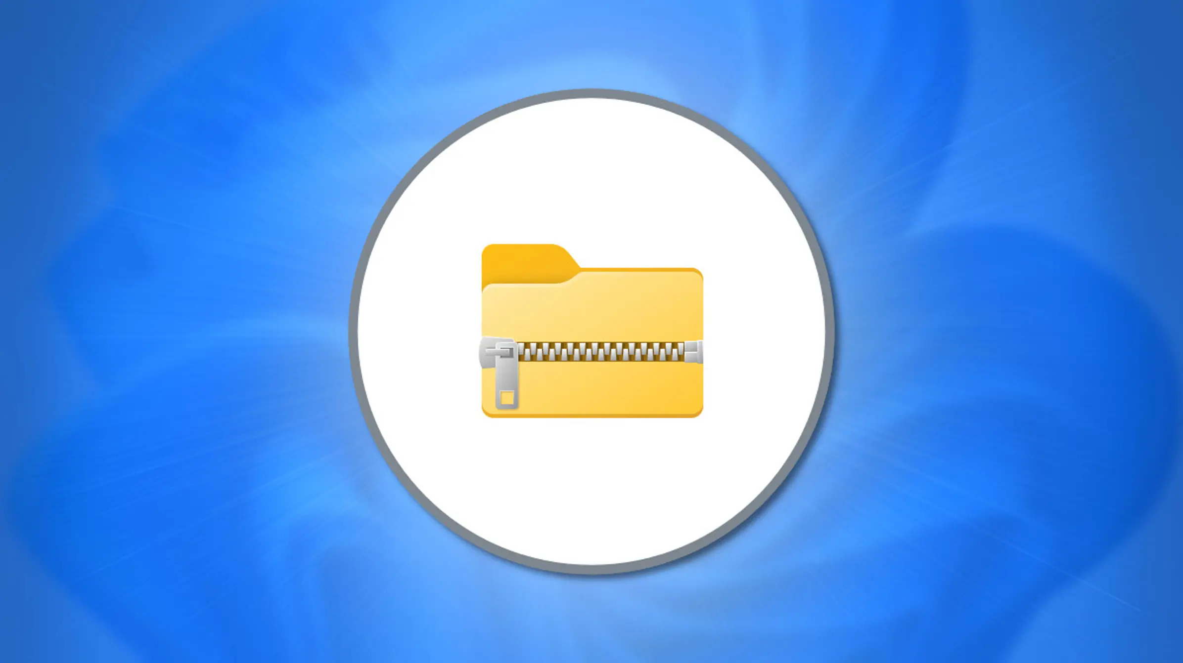 Zip files deals windows