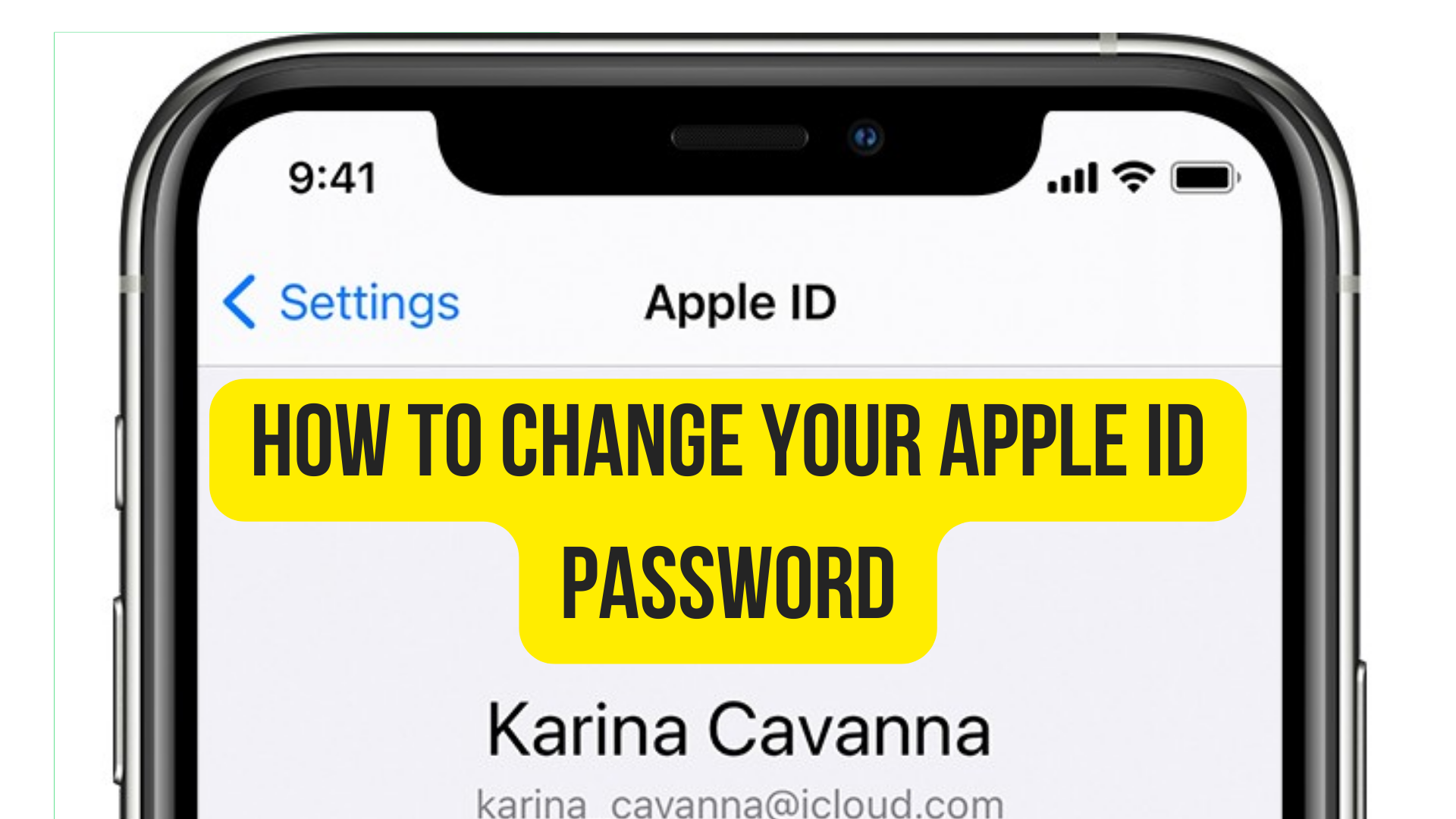 How to change your Apple ID password How to change your Apple ID password