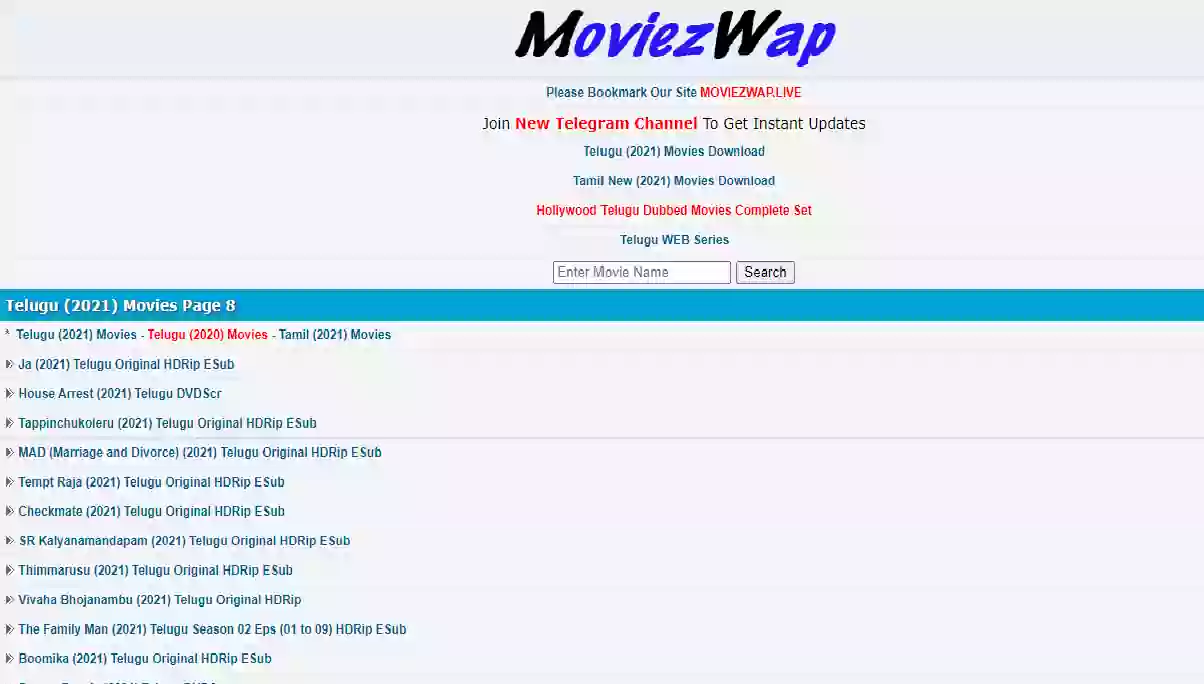 Telugu dubbed online movies websites list