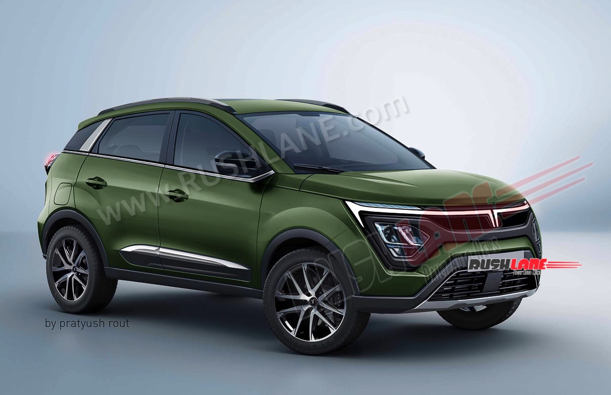 Tata Nexon (2023) with Avinya concept renders  Here's what to expect