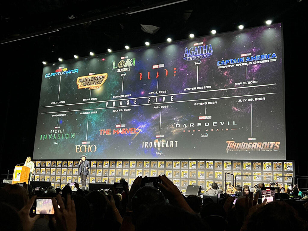 Black Panther sequel, Daredevil, MCU Phase 5 and 6 from the SDCC