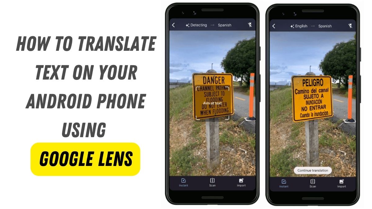 How to translate text on your Android phone using Google Lens