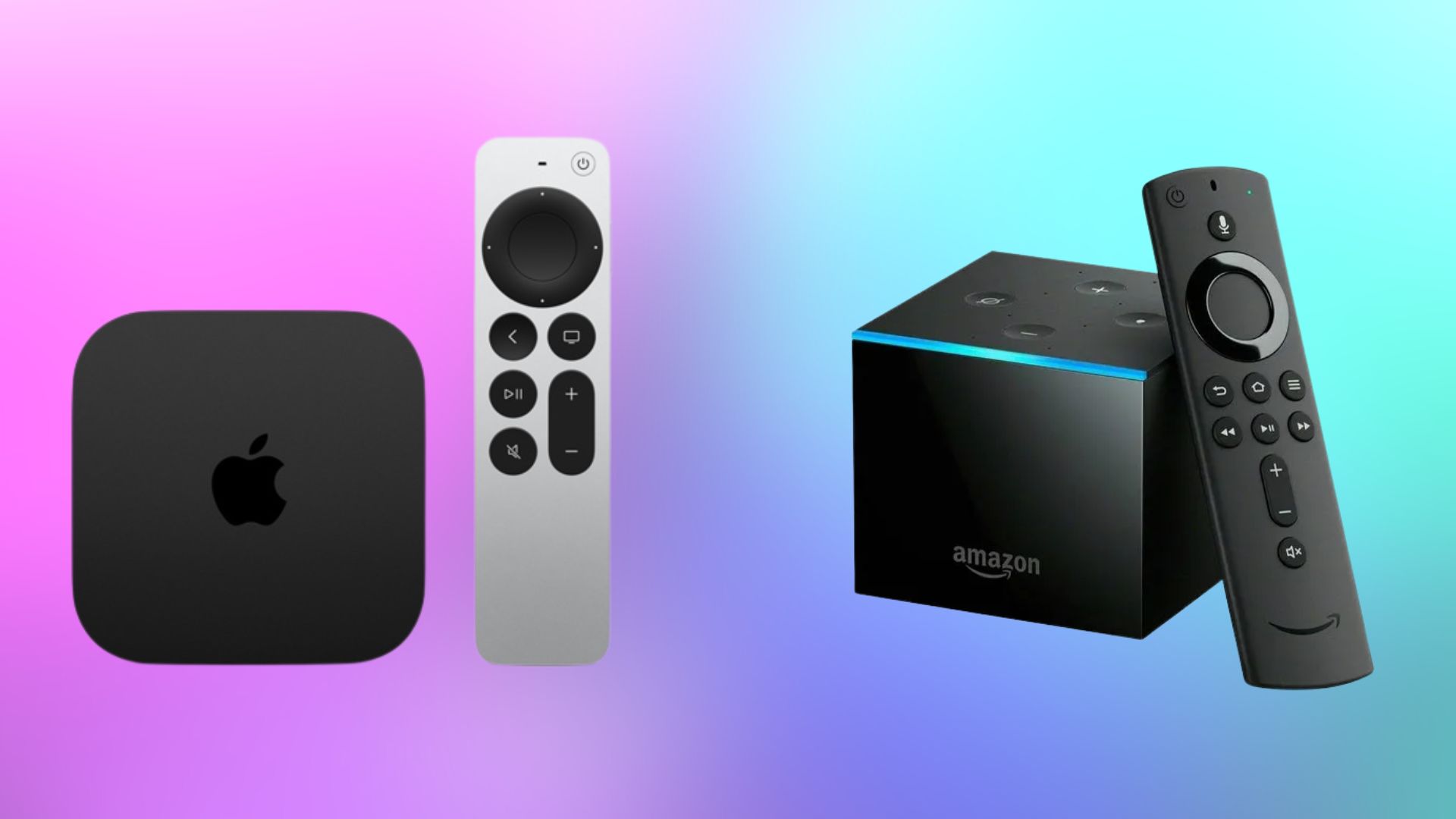 Apple TV vs Amazon TV Cube - Smartprix