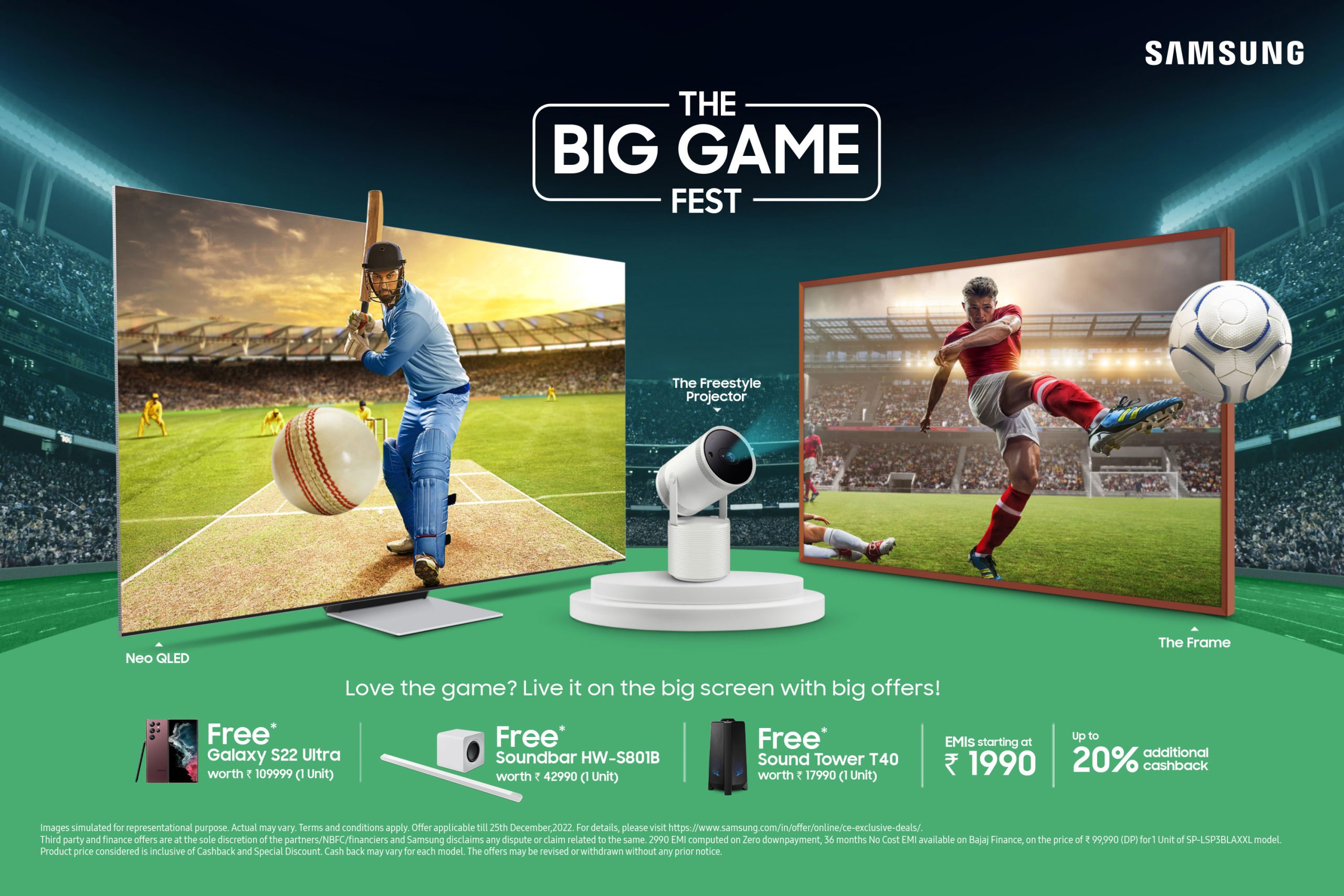 Samsung Big Game Fest Launched With Stunning & Assured Gifts