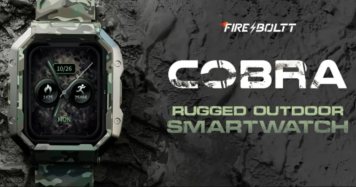 Fire-Boltt Cobra Rugged Outdoor Smartwatch 1