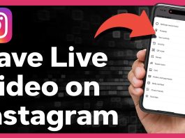How to save and download instagram live video