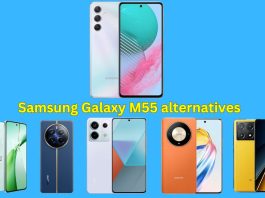 Samsung Galaxy M55 alternatives