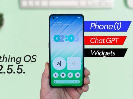 Nothing phone chatgpt widget